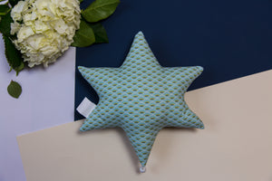 Yael and abi doudou musical juive vert star of david baby toy