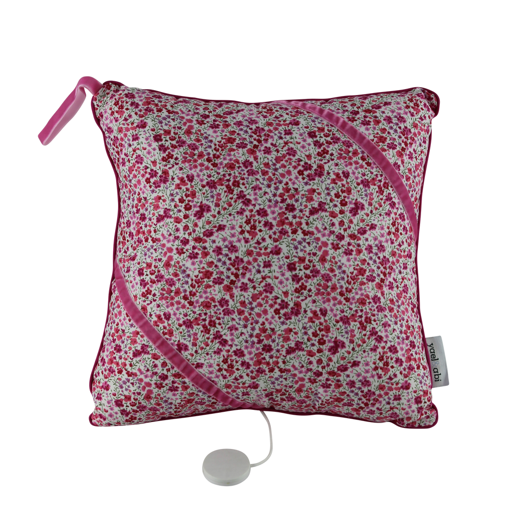 Yael and abi doudou musical juive pink pillow