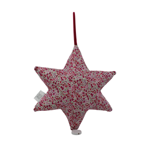 Yael and abi doudou musical juive pink star of david baby toy